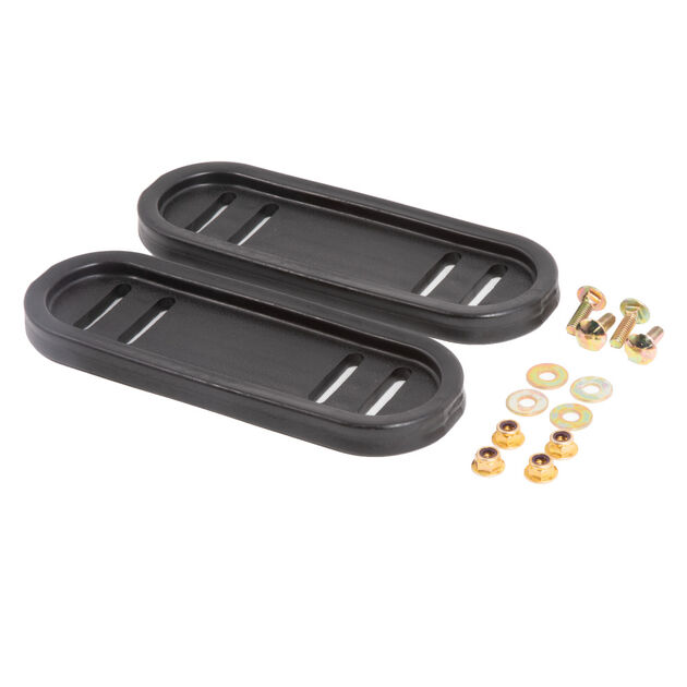 Deluxe Poly Slide Shoes With Hardware