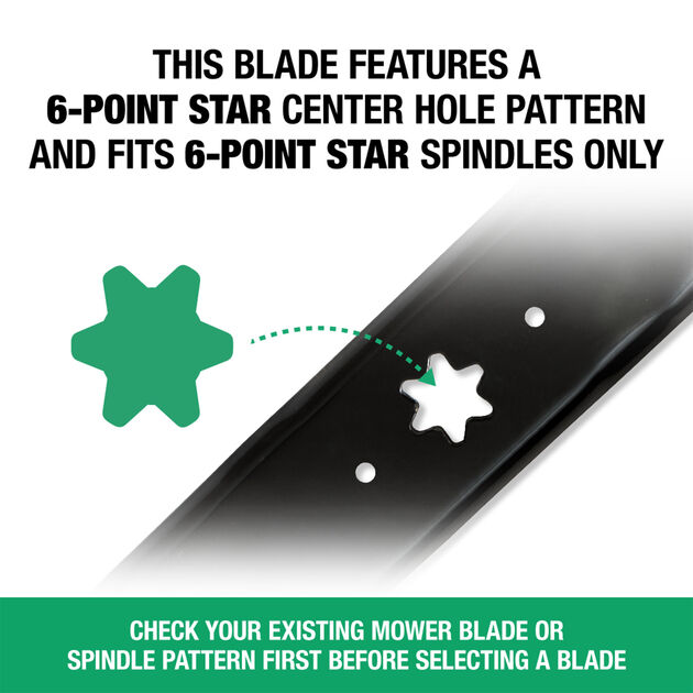 2-in-1 Blade for 42-inch Cutting Decks