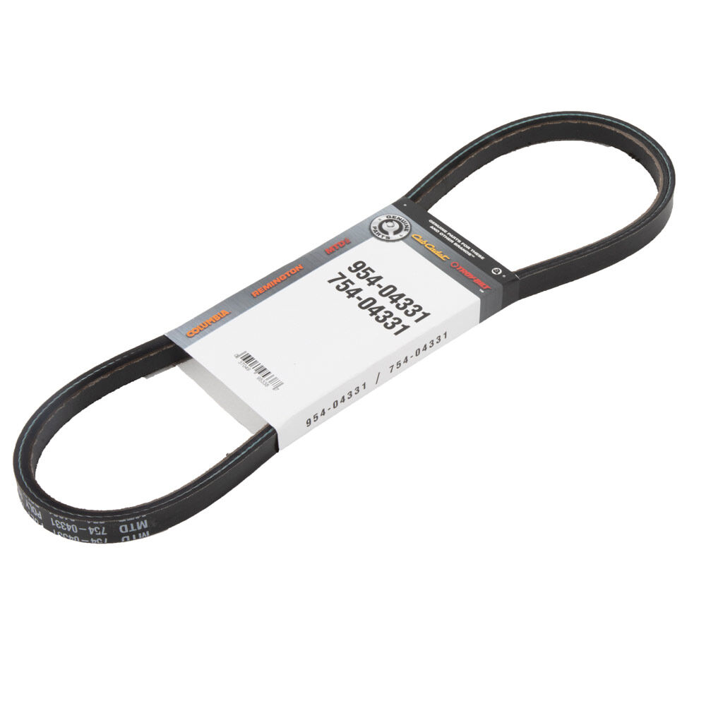 Mtd 38 inch deck belt size outlet