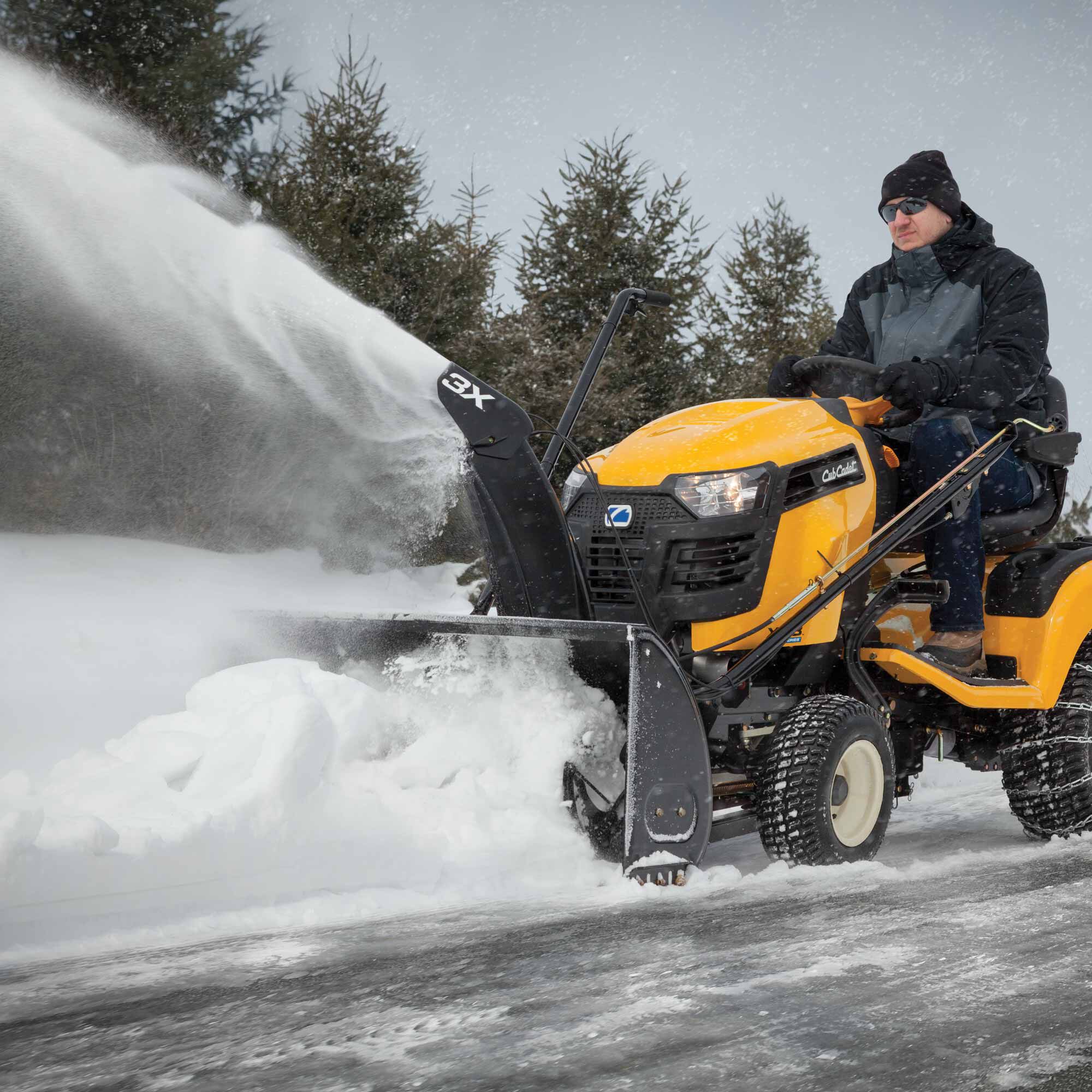 Mtd tractor snowblower outlet