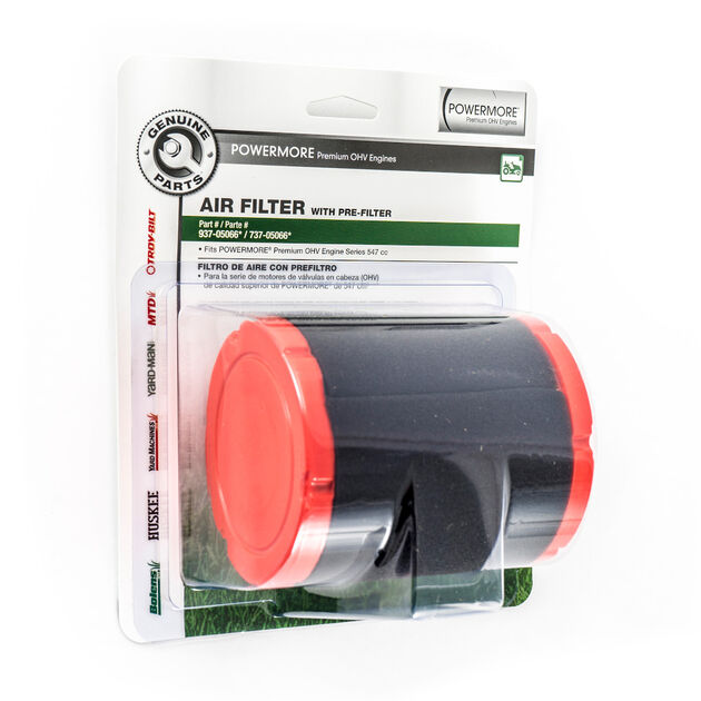 Air Filter with Precleaner