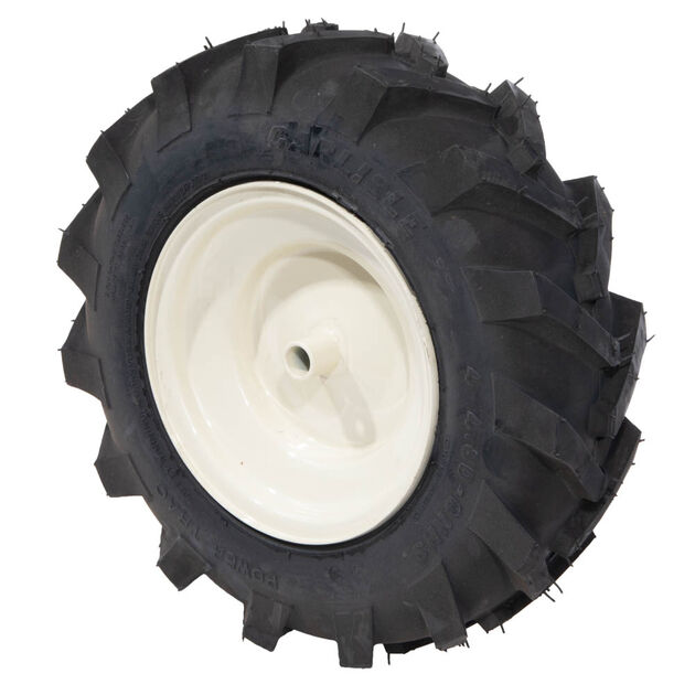 Tire and Rim Assembly 16 x 4.6 x 8 &#40;Beige&#41;