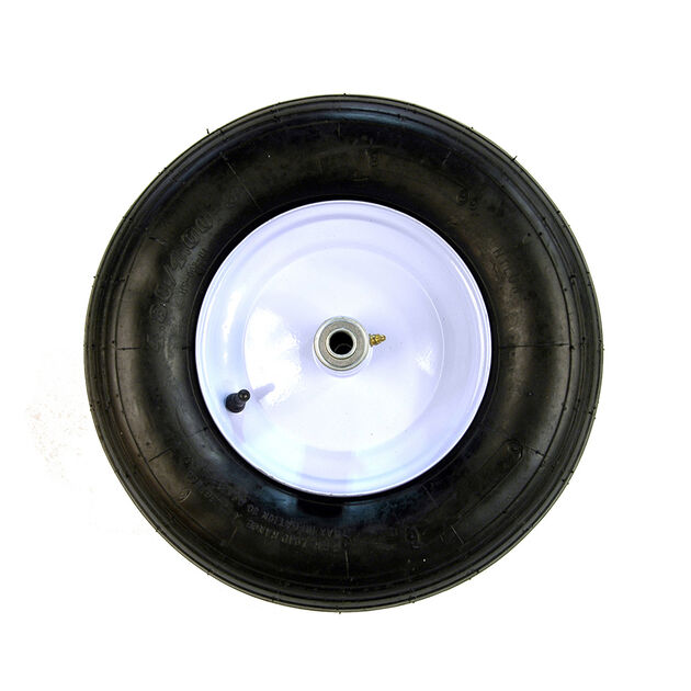 Wheel-8&quot; Wheelbarrow Wheel 2 Ply -Ribbed