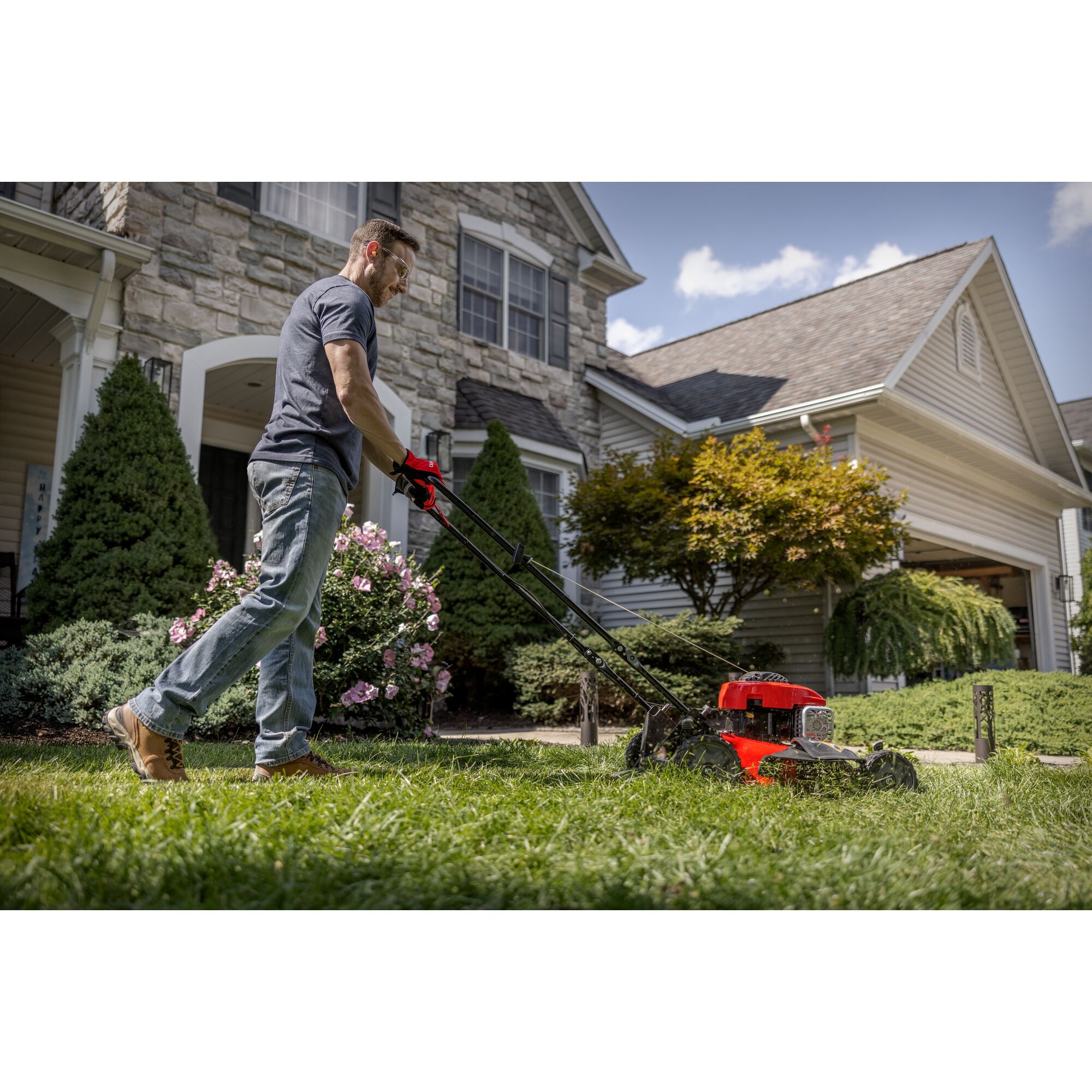 m CRAFTSMAN M80 Push Lawn Mower - Model M105 11P-A0BY791