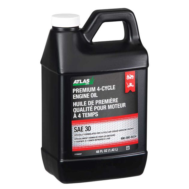 Atlas Premium Sae 30 Lawn Mower And Tractor Engine Oil