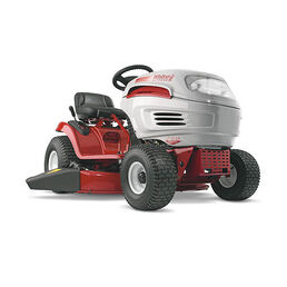 White Outdoor Riding Lawn Mower Model 13AJ606G790