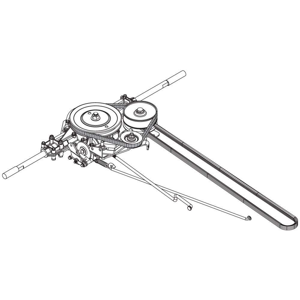 Riding mower deals transmission
