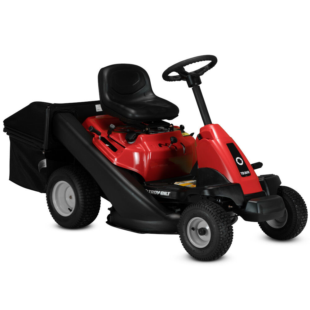 Troy bilt riding mower deals bagger