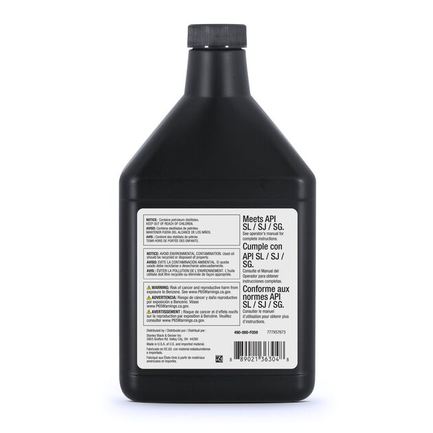 SAE 5W-30 Engine Oil - 20 oz