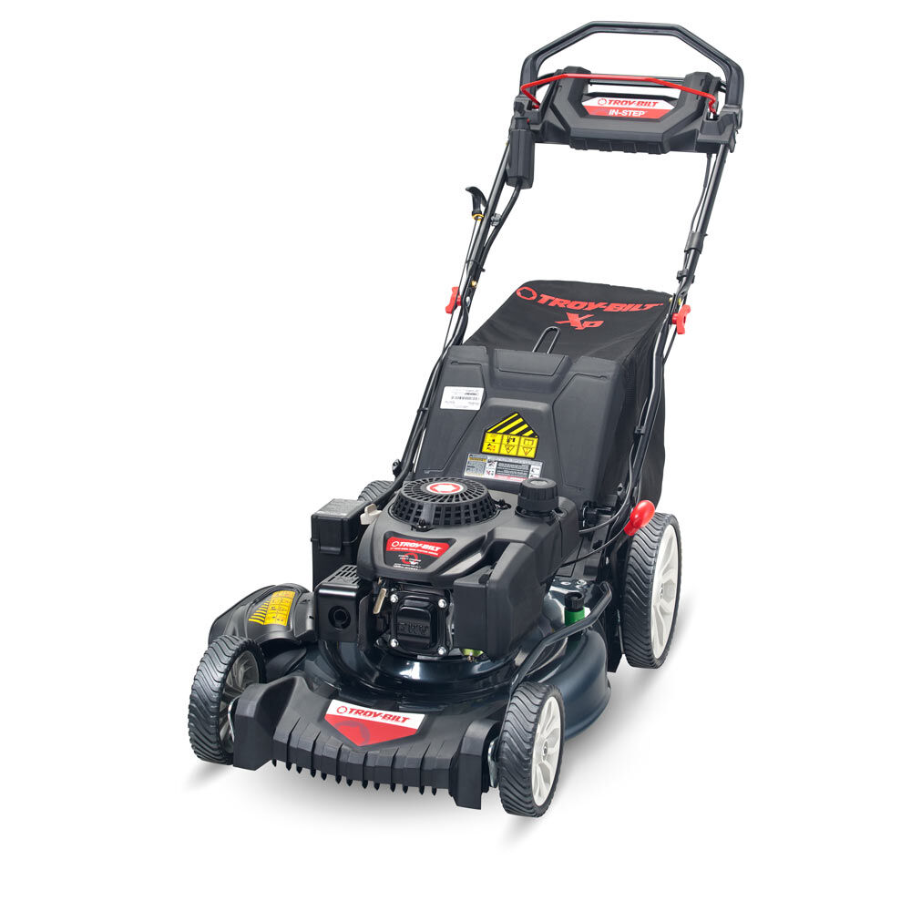 Electric start shop walk behind mower