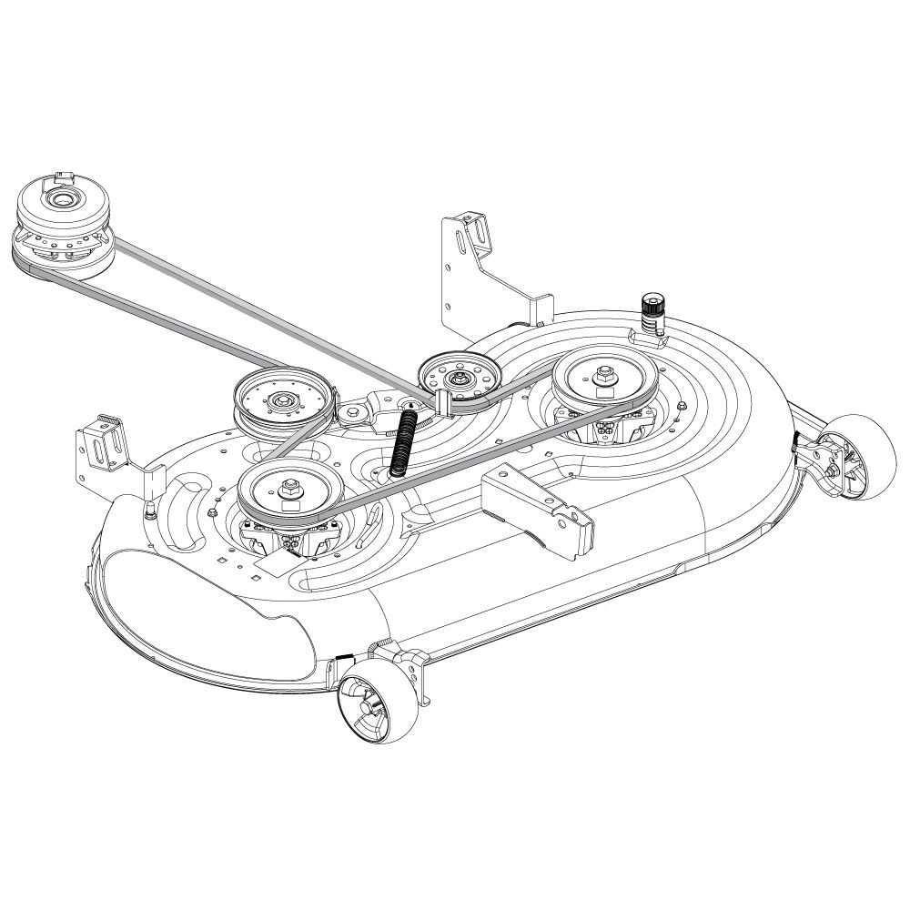 Belt for 42 best sale inch craftsman mower