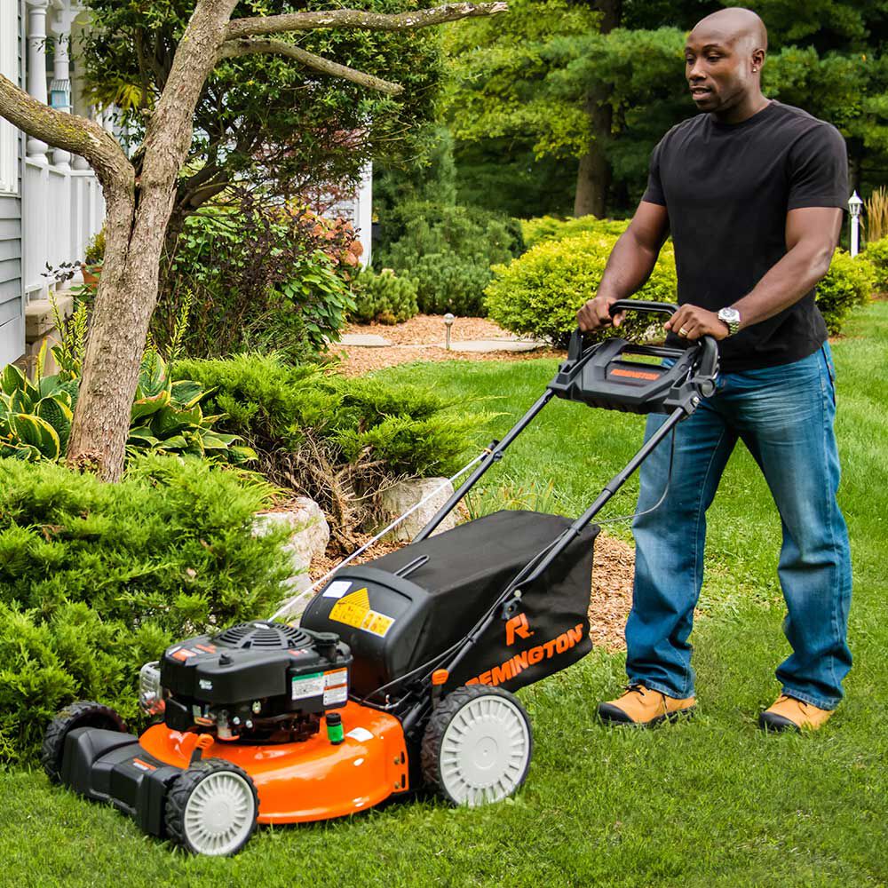 Remington self propelled lawn best sale mower