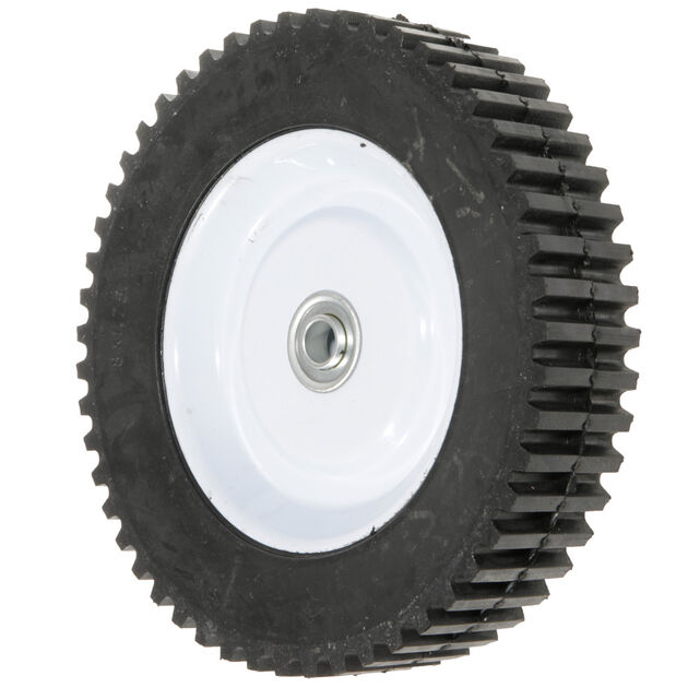 Universal Wheel - 8 x 1.75&quot; - steel with ball bearing hub - offset