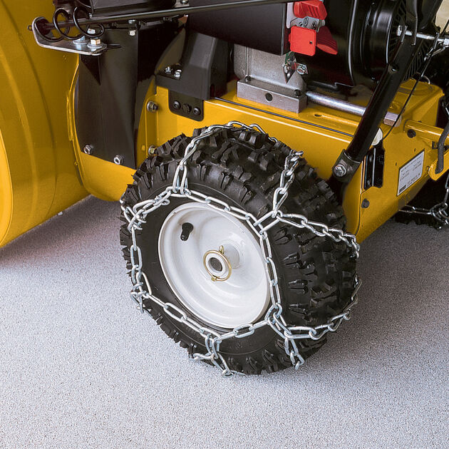 Heavy Duty Tire Chains - Zig Zag Pattern