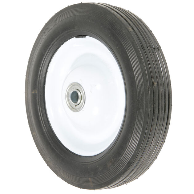 Universal Wheel - 8 x 1.75&quot; - steel with ball bearing hub - centered