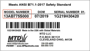 serial number example